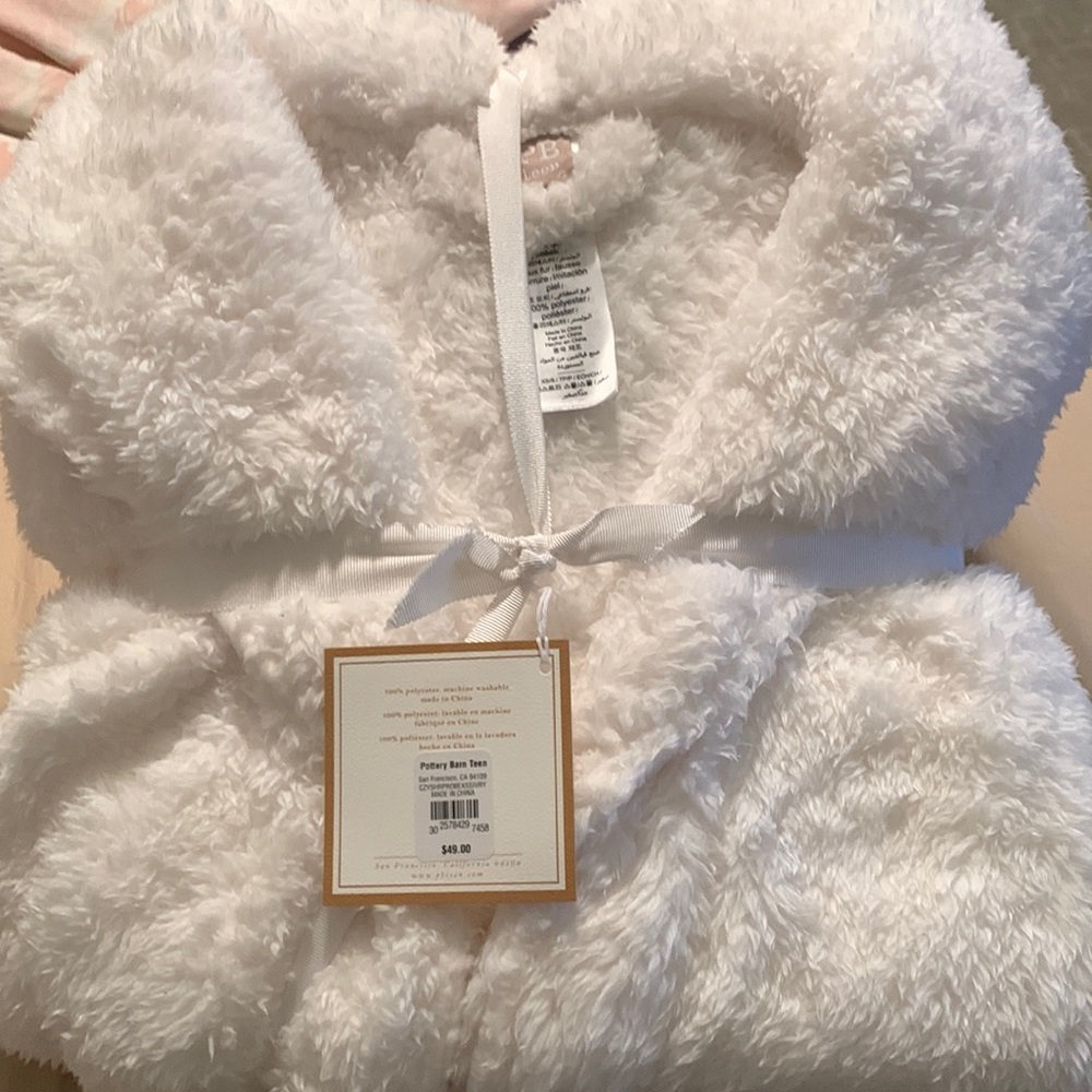 NWT PB Teen soft robe